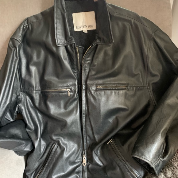 Men’s medium leather jacket - Picture 3 of 6